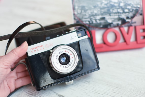 70年代の希少なヴィンテージソビエト35mmカメラSmena 8 M//ソ連の写真