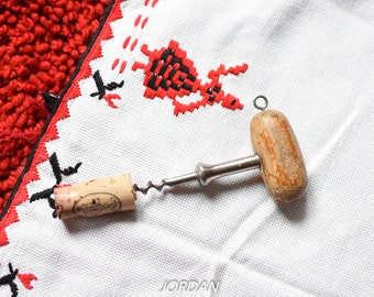 SALE=Antique corkscrew//Vintage Bottle Opener//Wine Opener Cork screw/gift for man cave//Vintage Corkscrew Bottle Opener//wine bottle opener