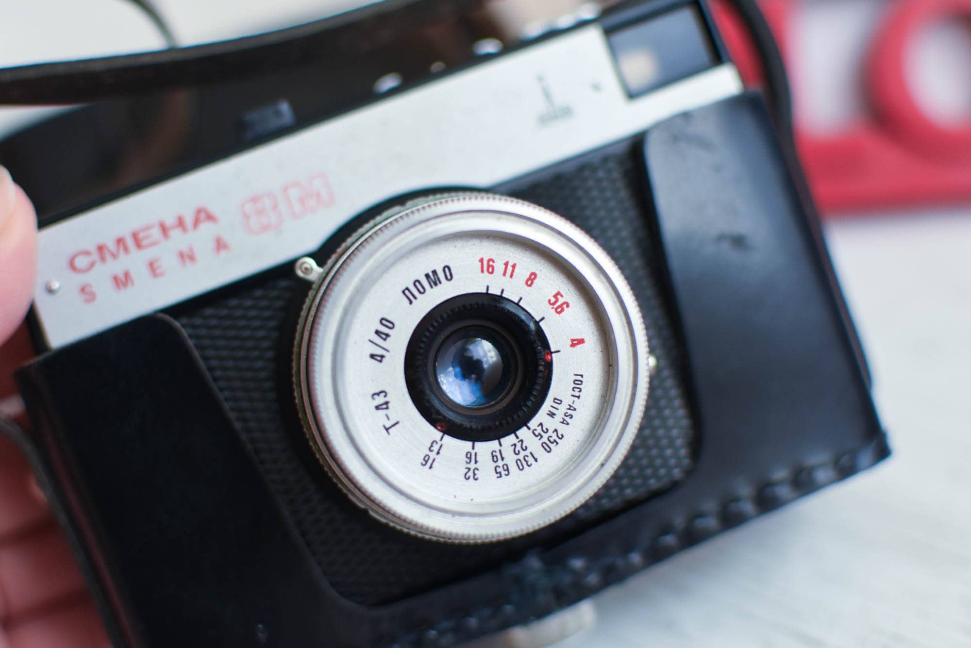 70年代の希少なヴィンテージソビエト35mmカメラSmena 8 M//ソ連の写真