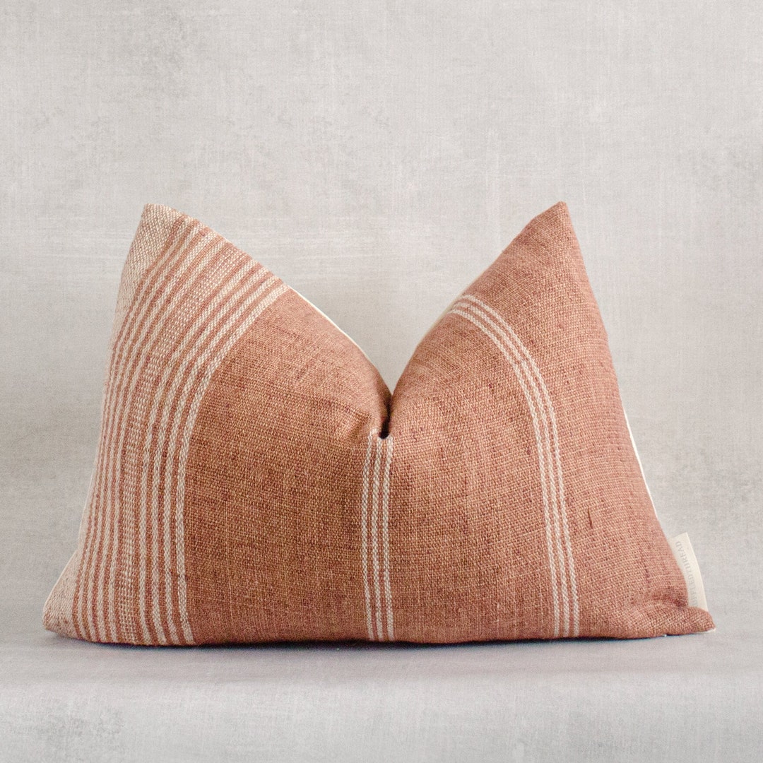 Wool Lumbar Pillow Cover 14x20 Lumbar Pillow Cover Wool Etsy