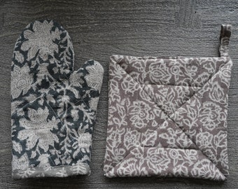 Edem Oven Mitts and Pot Holder Set