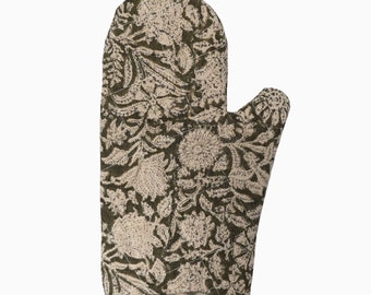 Olive Green Oven Mitts