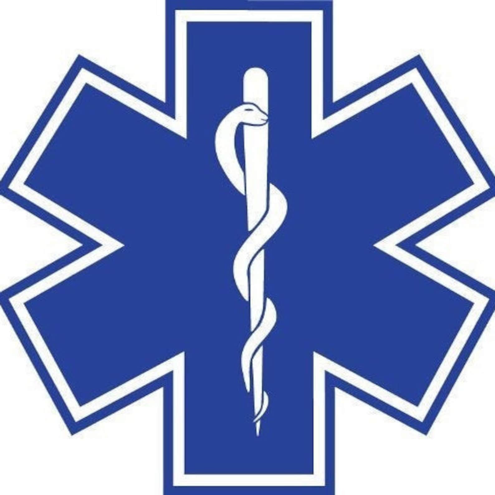 Adesivi Per Auto Per Star Of Life EMT Emergenza Medica Ambulanza Simbolo Corpo Auto Veicolo Nastro Car Styling Vinile Impermeabile - Foto 3