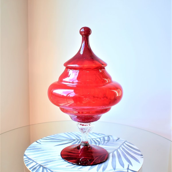 Italian Glass Jar Etsy Australia