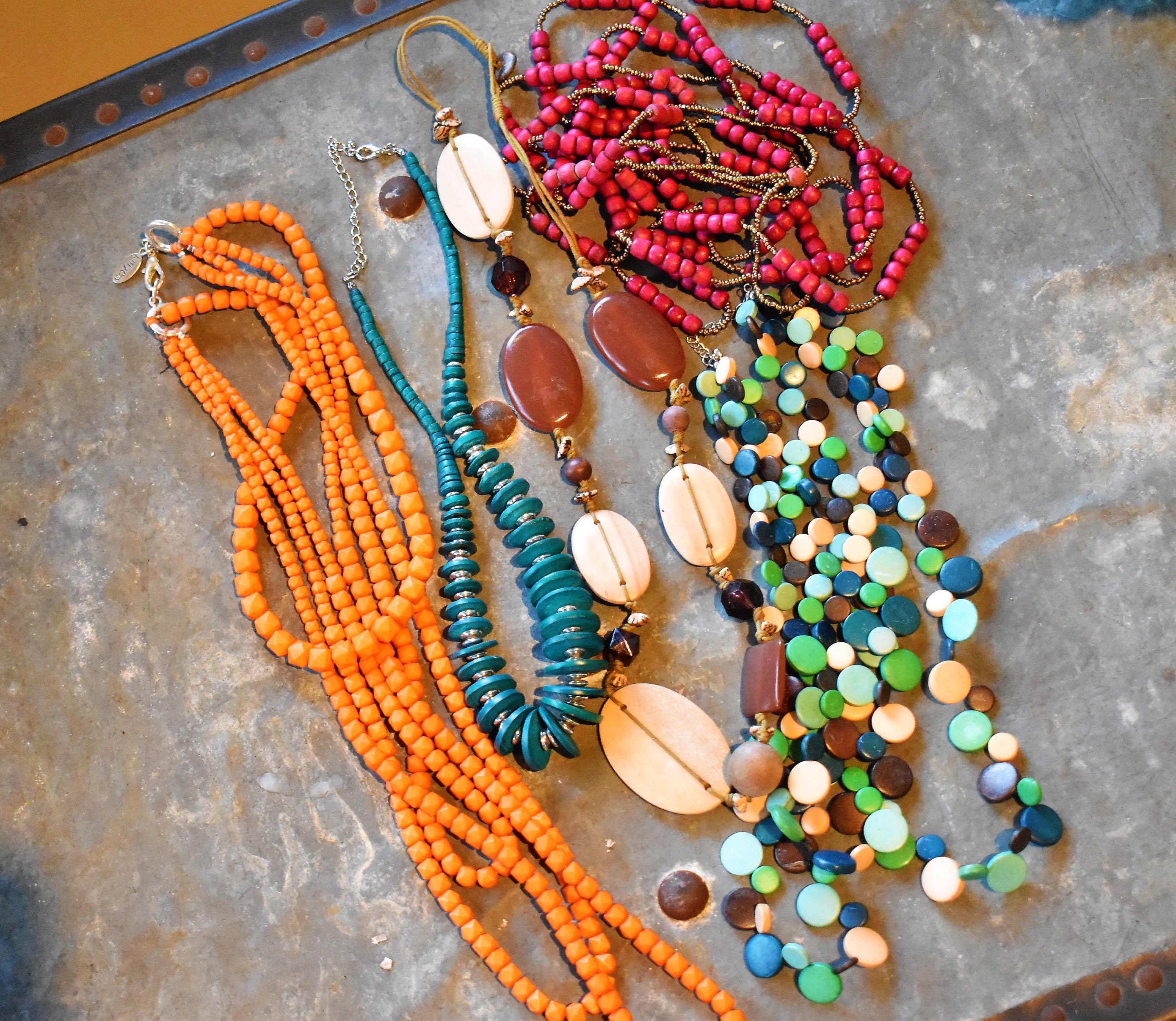 Beaded cheap costume jewelry