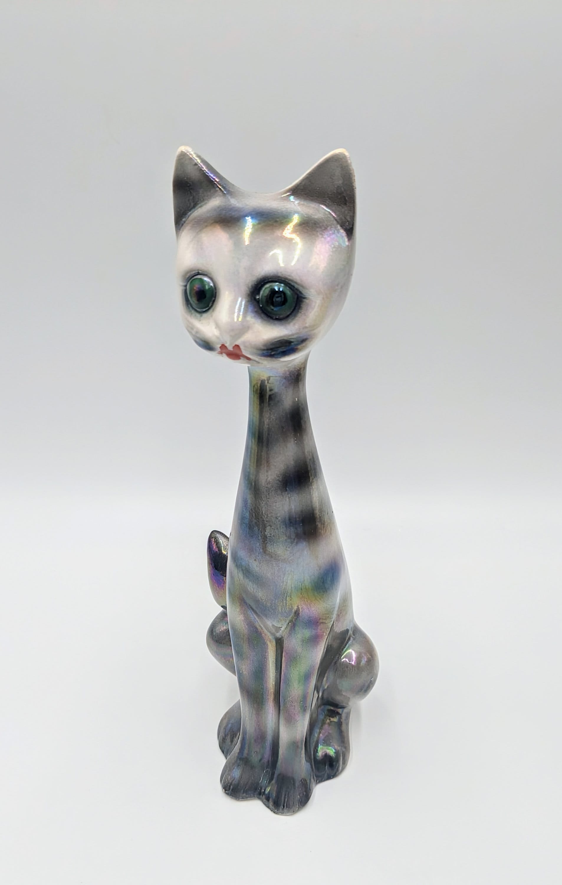 Mid Century Jema Holland Long Neck Cat Figurine - Etsy