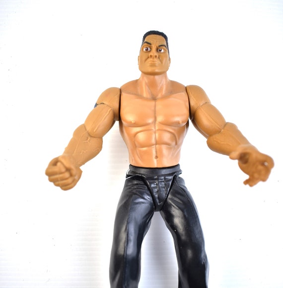 Vintage 1998 WWE WWF Jakks Pacific the Rock Wrestling Figurine - Etsy