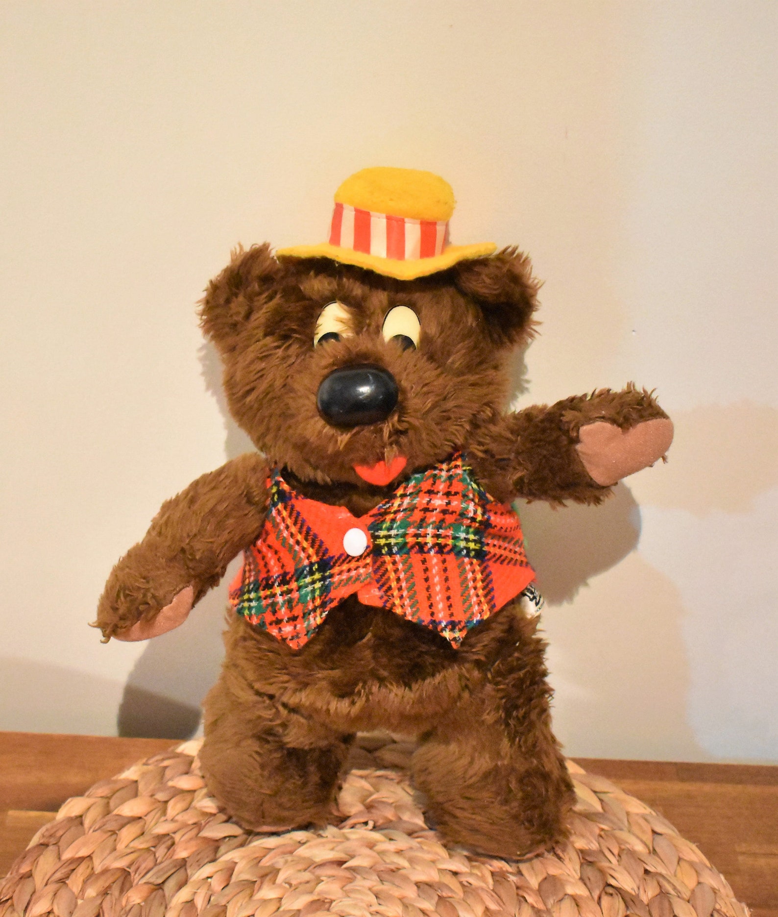 1965 Poseable Humphrey B Bear Plush Toy | Etsy