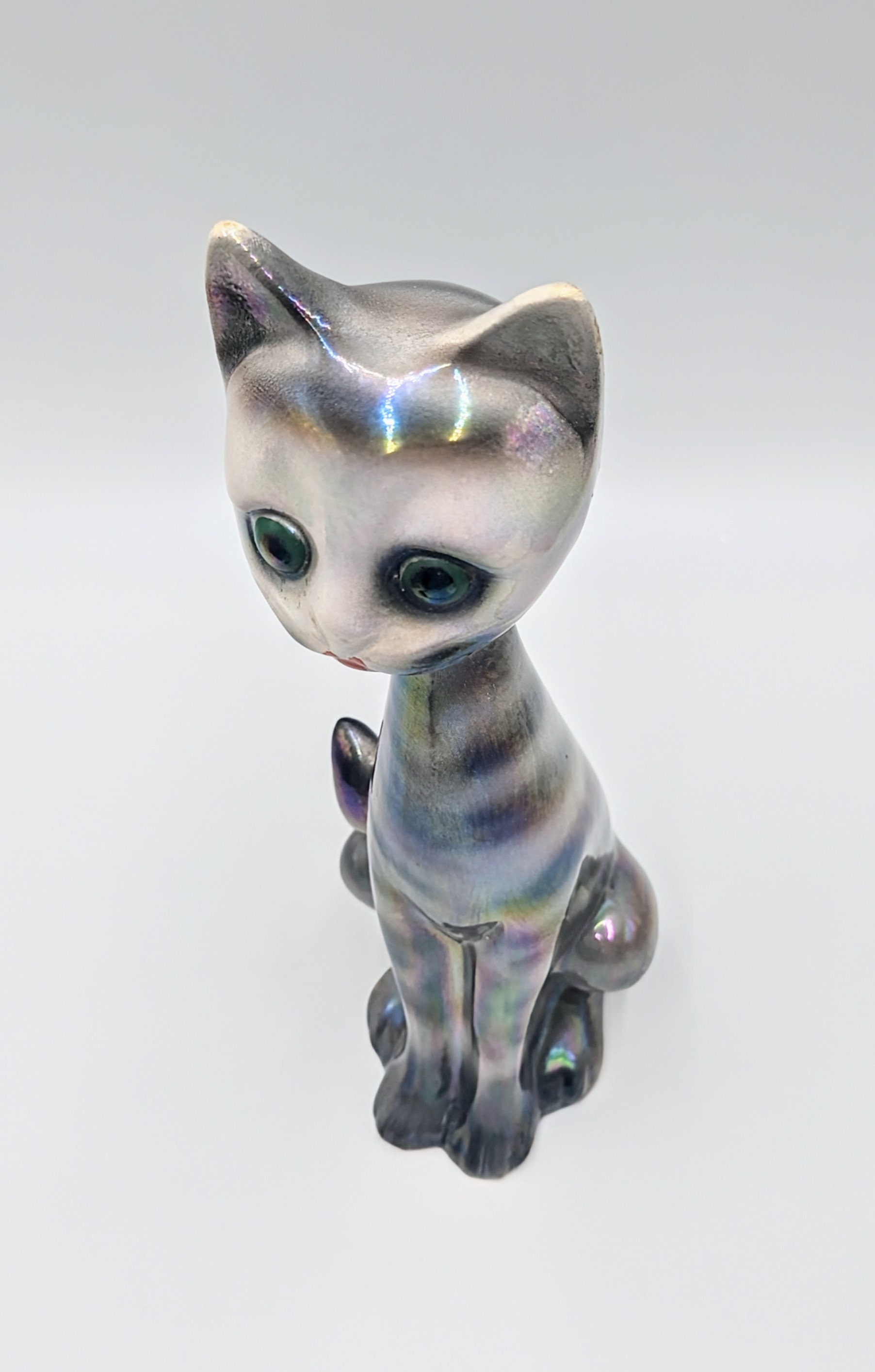 Mid Century Jema Holland Long Neck Cat Figurine - Etsy