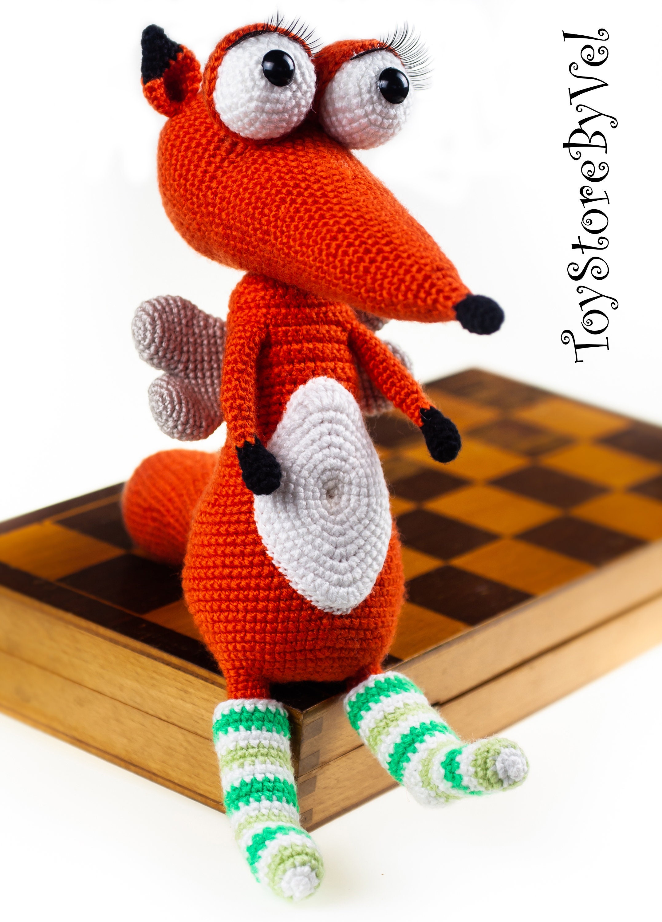 Fox Knitting, Fox Amigurumi, Crochet Animals Toys, Amigurumi Animals