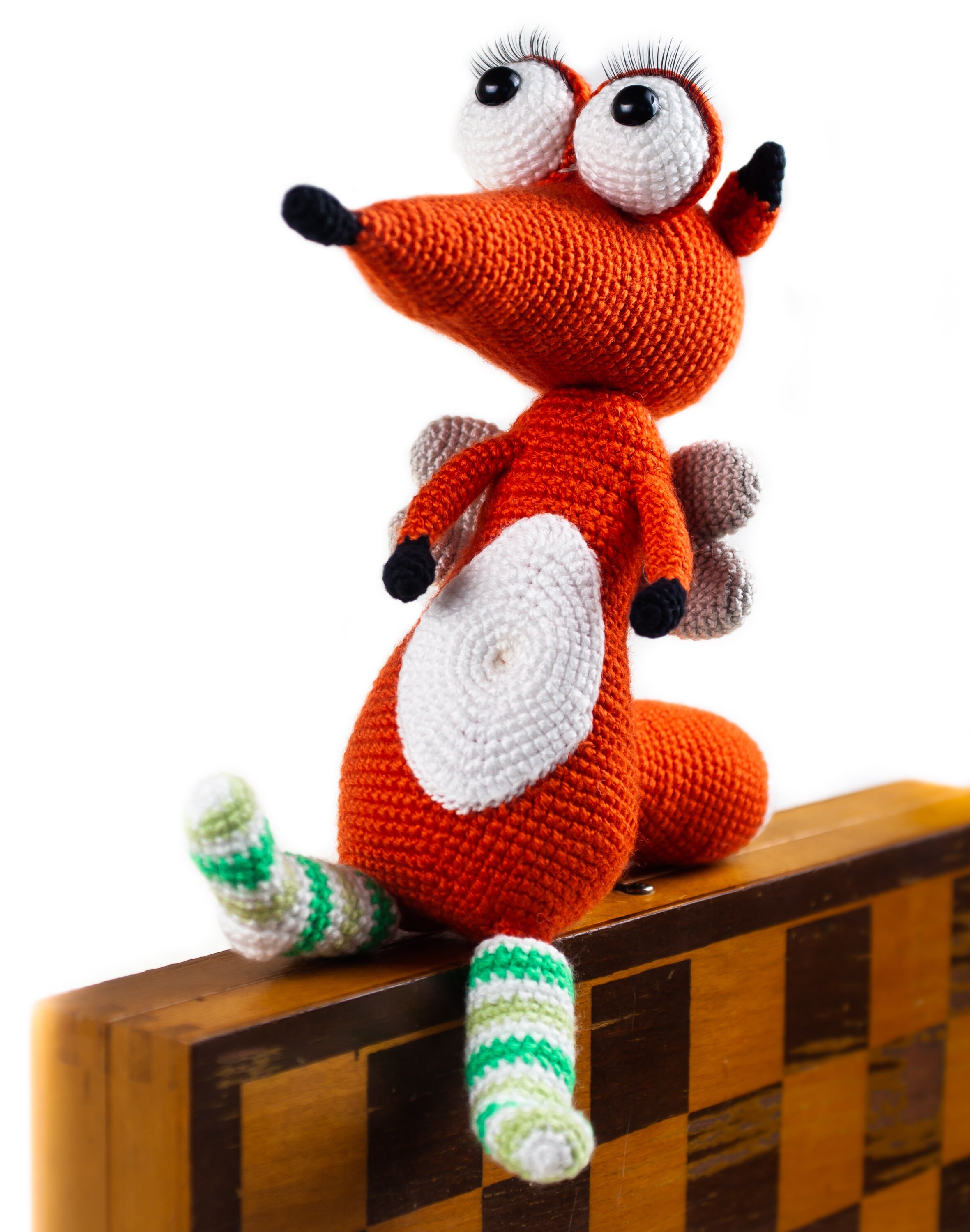 Fox Knitting, Fox Amigurumi, Crochet Animals Toys, Amigurumi Animals