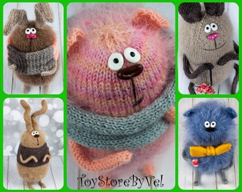 Cat knitting, toy knitting, Crochet animals toys, amigurumi animals, Hand Knitted toy, knit toy, knitted toy patterns, Amigurumi toy