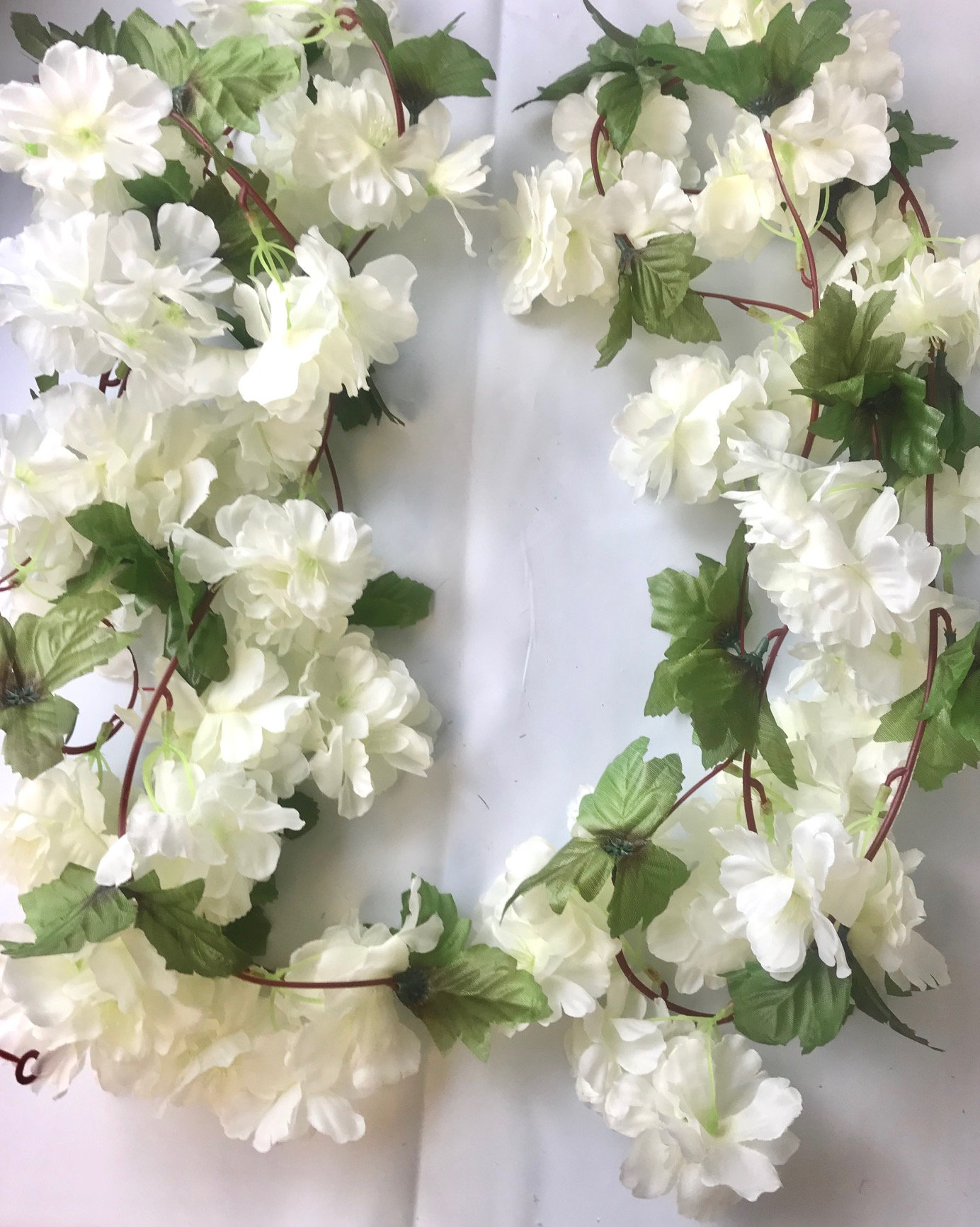 2x 72 Artificial Cherry Blossom Flower Garland Hanging Etsy