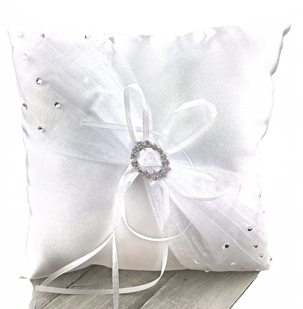 Ring Bearer Pillow Wedding Pillow White Ring Pillow Ring | Etsy