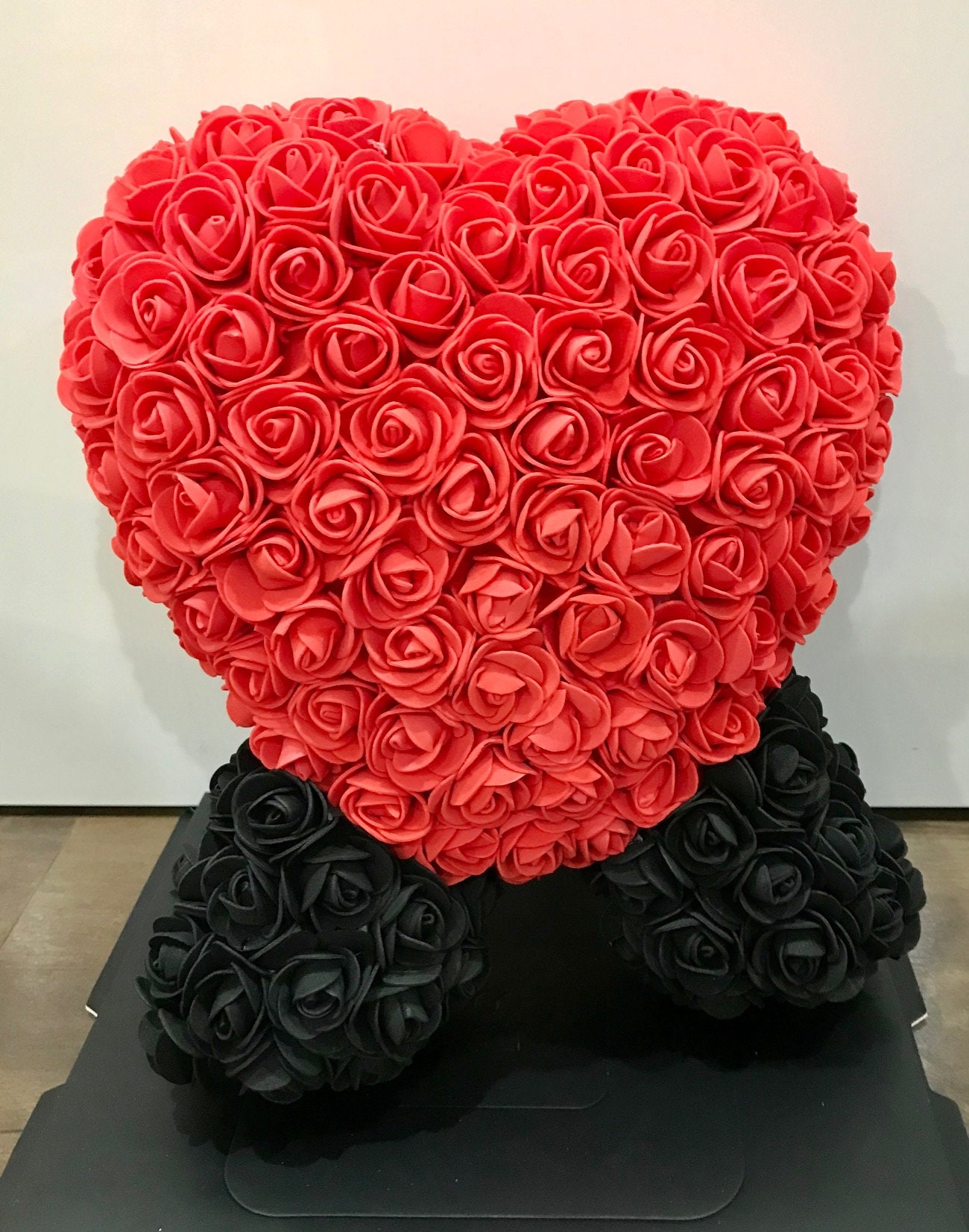 Rose Box I LOVE YOU Roses/rose Heart Long Life Flowers Rose Etsy