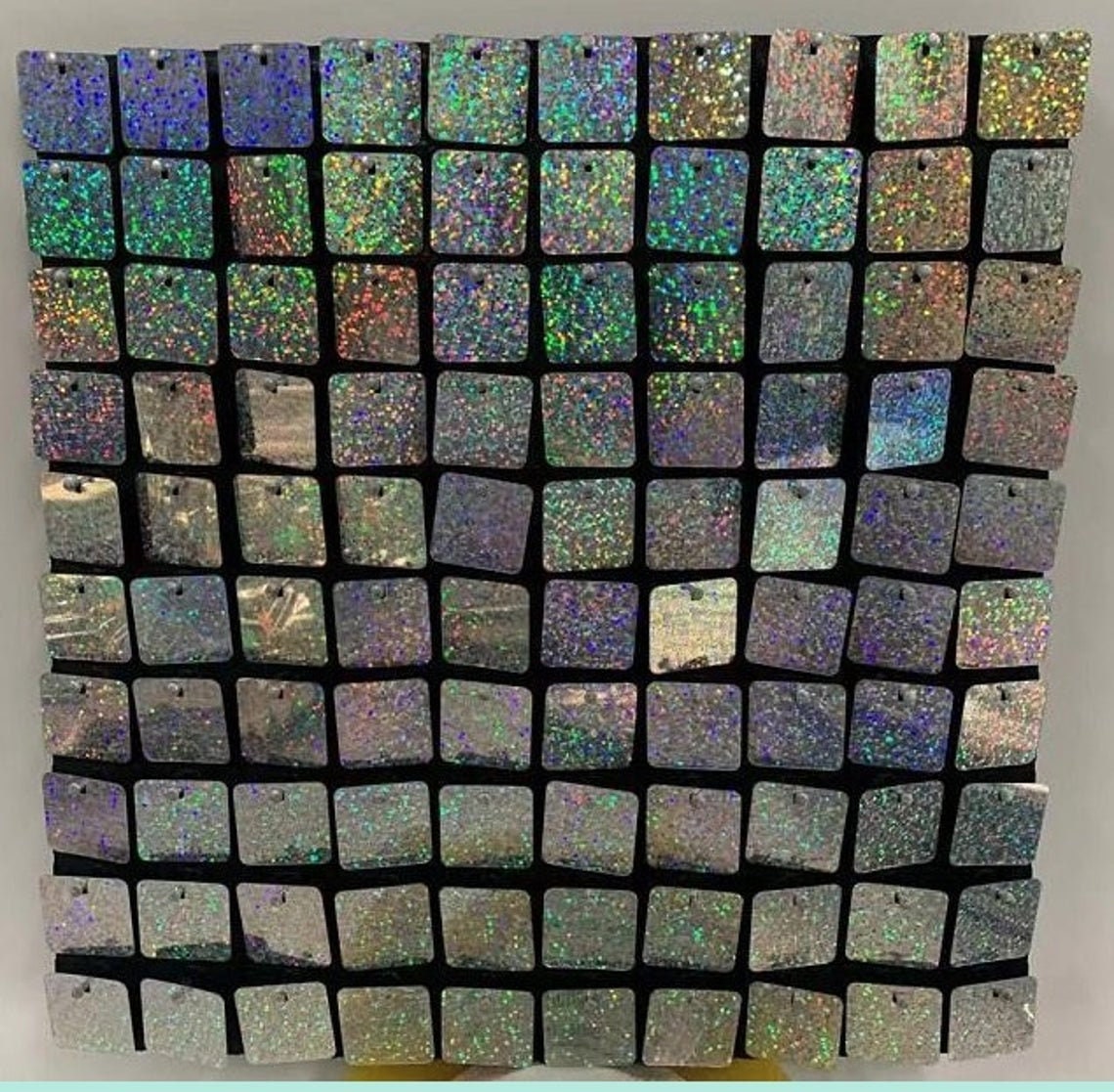 Shimmer Mirror Backdrop Wall /Air Active Backdrop / Sequins Etsy