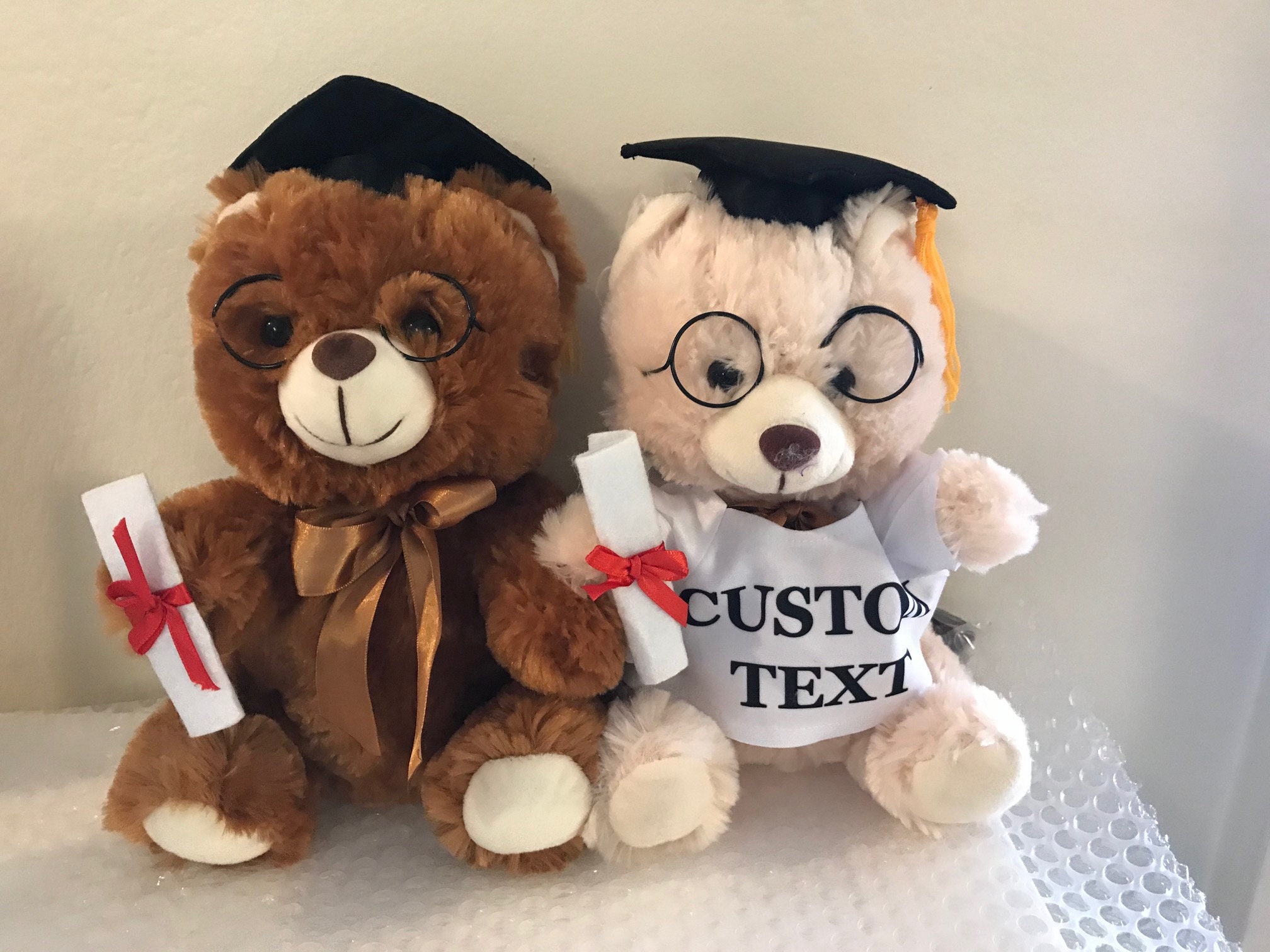 personalized graduation stuffed animal