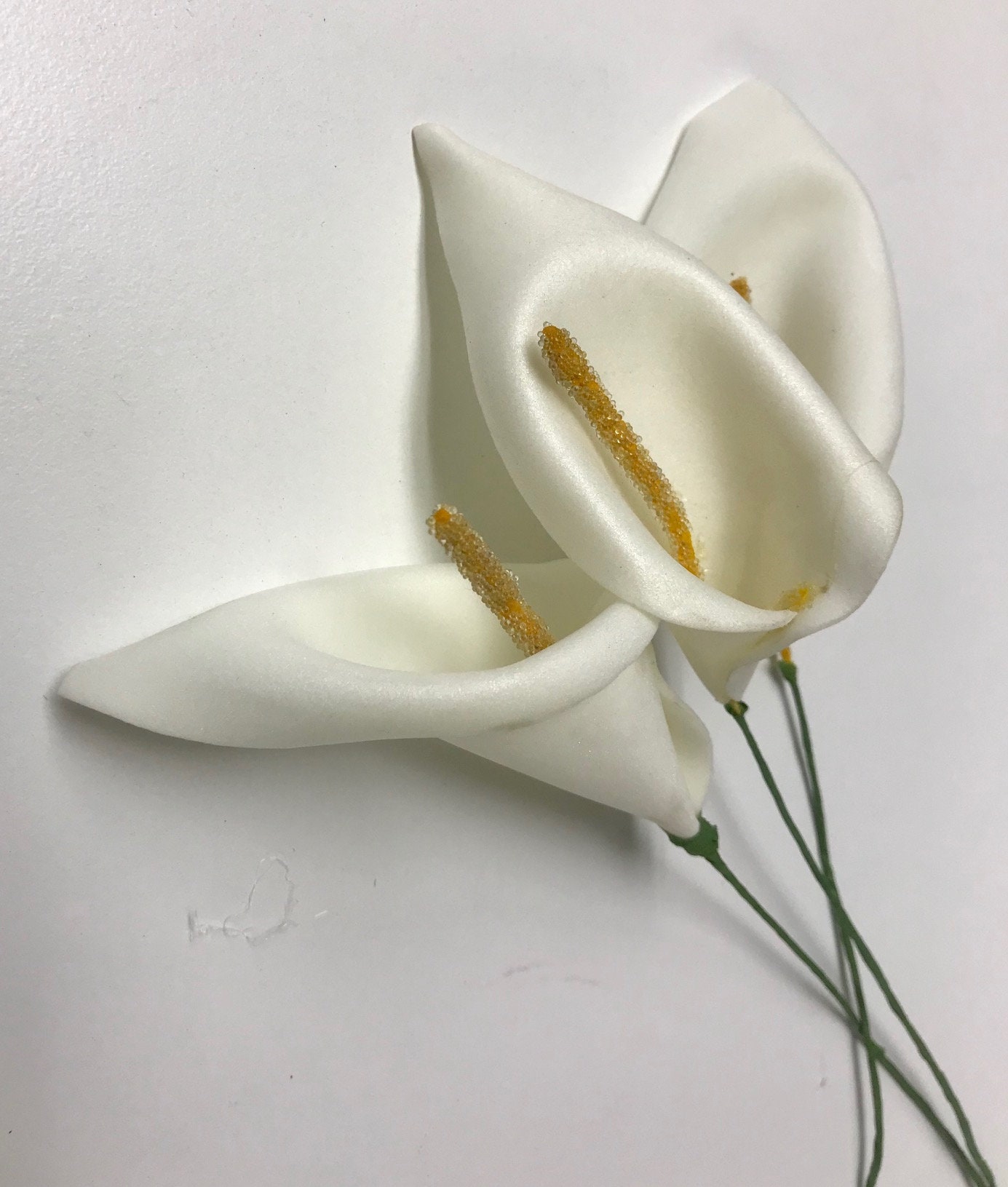 Calla Lily Artificial Flowers 12 PCS Mini Foam Calla Lily Etsy