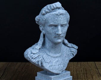 Caligula 3D Gedruckte Statue Büste, Römischer Kaiser Skulptur