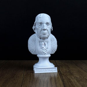 Friedrich Hegel Bust, Georg Wilhelm Friedrich Hegel Statue, German Philosopher Sculpture