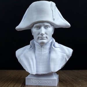 Napoleon Bonaparte Bust Sculpture, French Emperor Statue