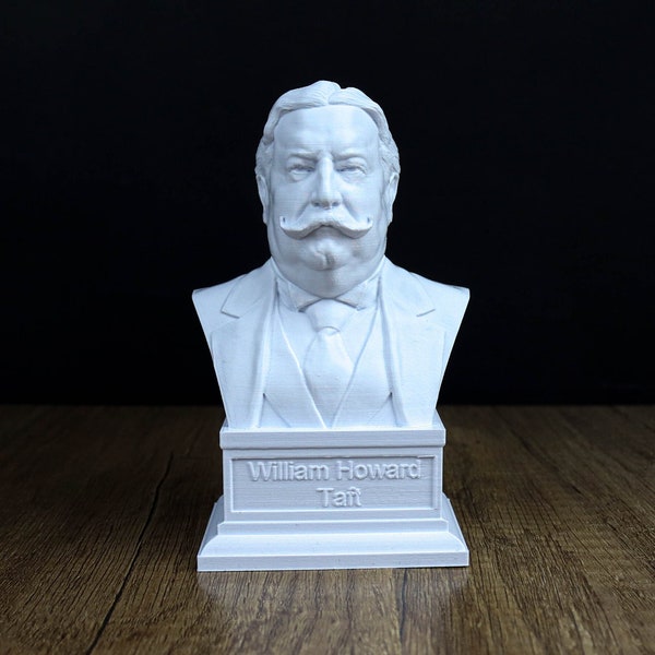 Statue en buste de William Howard Taft, 27e président des États-Unis