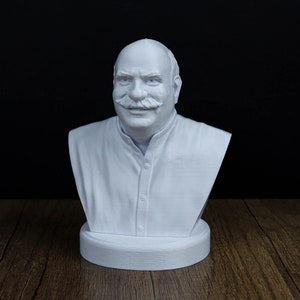 Mohnish Pabrai Bust, Stock Market Inverstor Gift,
