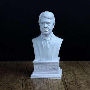 Busto di Jimmy Carter, 39° presidente degli Stati Uniti