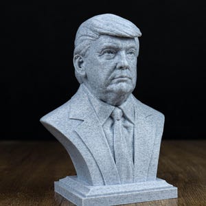 Donald Trump Bust, 45th American President Sculpture