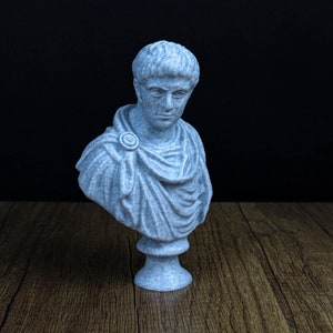 Constantine the Great 3D Printed Bust, Iconic Roman Emperor Sculpture