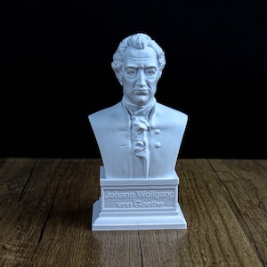 Goethe Bust, Johann Wolfgang von Goethe Statue, Romantic Era Poet Statue