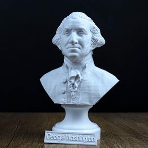 George Washington Bust, First President of the United States, Founding Father