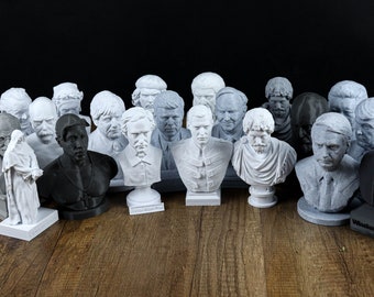 Pack of Busts: 5" Sculptures (from the existing stock), Shop clearance. Please read description !