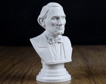 Jean Eugene Robert Houdin 3d Bust Sculpture