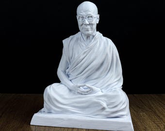 Dalai Lama Büste, des spirituellen Führers der tibetischen Volksstatue