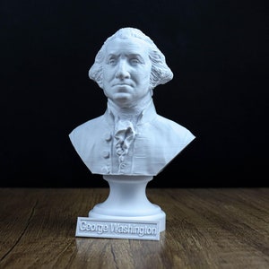 George Washington Bust, First President of the United States, Founding Father