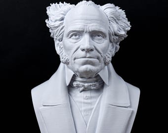 Arthur Schopenhauer Bust, German philosopher Statue, Sculpture Decoration ,Decor