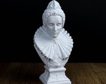 Queen Elizabeth I Büste, Renaissance Icon Regaldekor