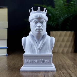 Mansa Musa Bust, Ninth Mansa of the Mali Empire