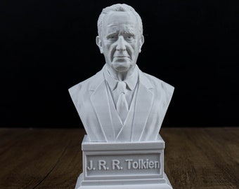 J. R.R. Tolkien Bust, English writer Statue, Sculpture Decoration