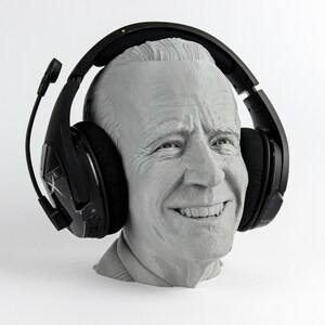 Joe Biden Headphone Holder, Headphone 3d Stand