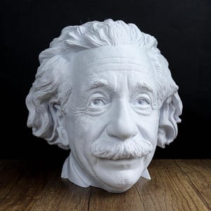 Albert Einstein Head Bust