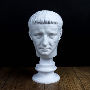 Emperor Claudius Bust, Tiberius Claudius Caesar Augustus Germanicus Sculpture