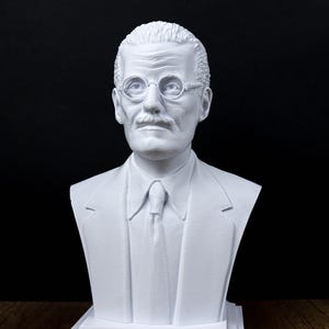 James Joyce Bust, Irish Novelist Sculpture, Literary gift