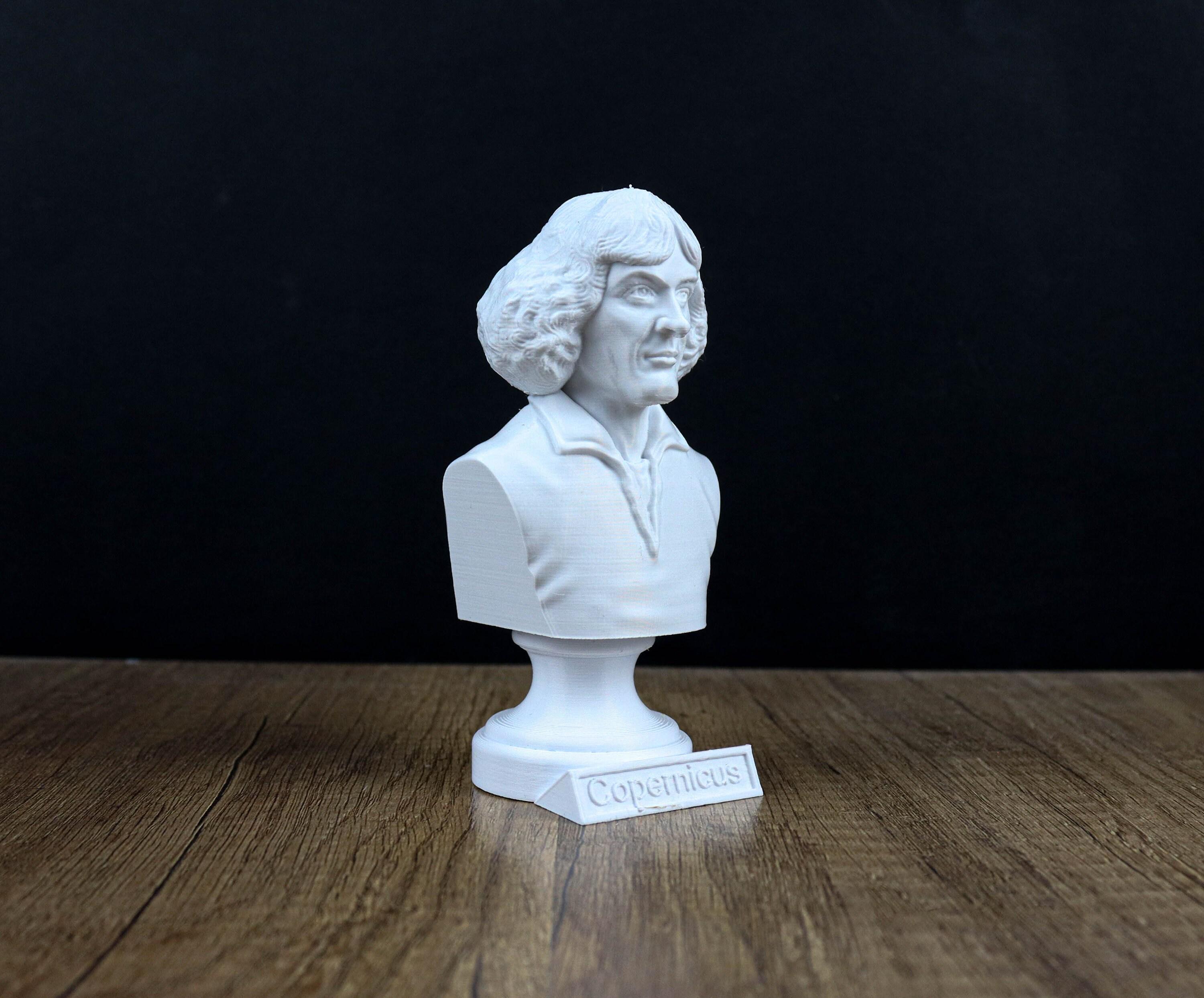 Polymath Statues Nicolaus Copernicus Bust, Renaissance Polymath Statue, Sculpture ...