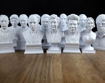 Writer Bust, Gift for Book Lover