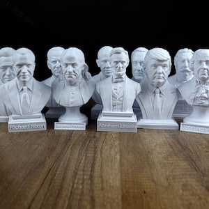 Presidential Picks: Choose Your USA President Bust.
