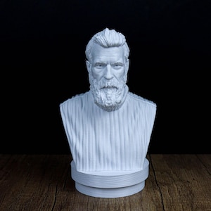 Sculpture 3D Le Baiser De Brancusi – Réplique 1916, 15 Cm, PLA, Déco Abstraite, Cadeau Couple, Bureau Maison