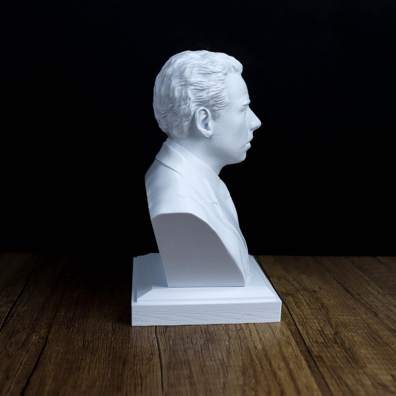 Niels Bohr Bust, Atomic Theory Statue, Science Decor, Gift for ...