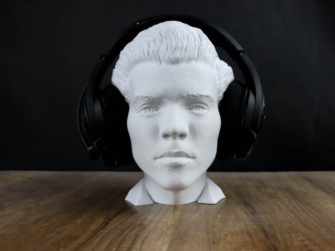 Harry Styles Headphone Holder Bust Desktop Decor Headphone Etsy